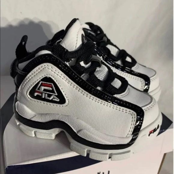 Fila Grant Hill 2 Infant Toddler Sneakers New With Box - Picture 3 of 5